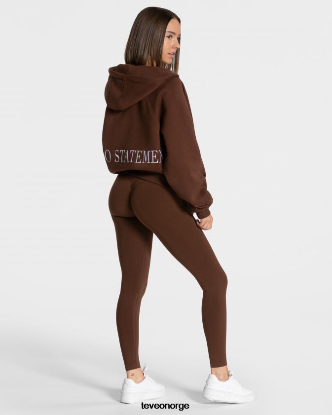 TEVEO klær 0H40JL25 kaffe kvinner statement oversized jakke