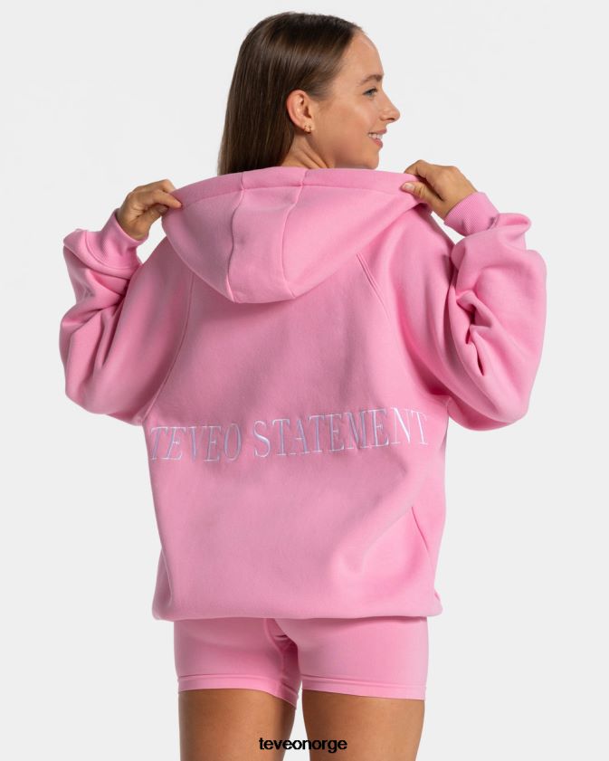 TEVEO klær 0H40JL29 rosa kvinner statement oversized jakke