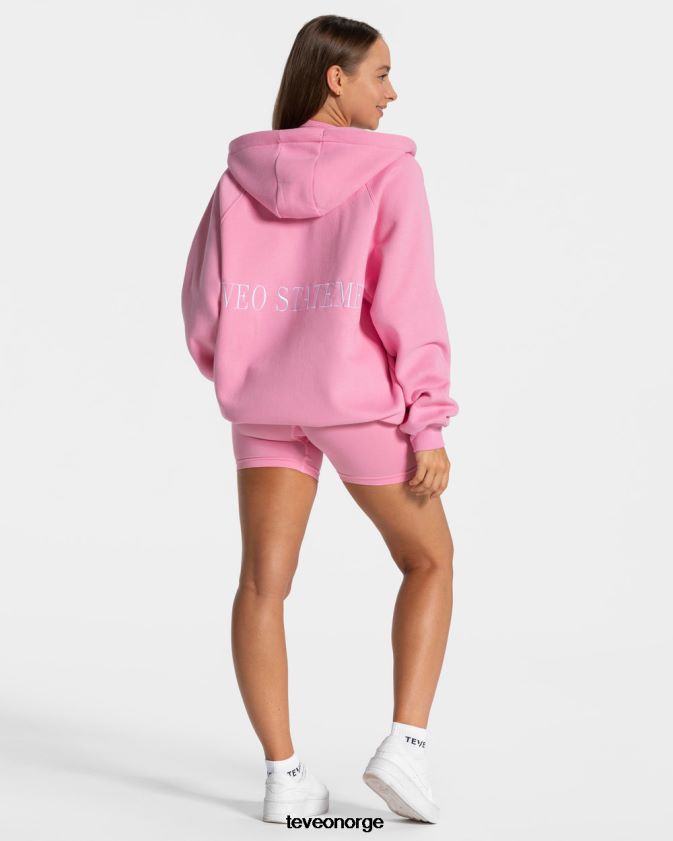 TEVEO klær 0H40JL29 rosa kvinner statement oversized jakke
