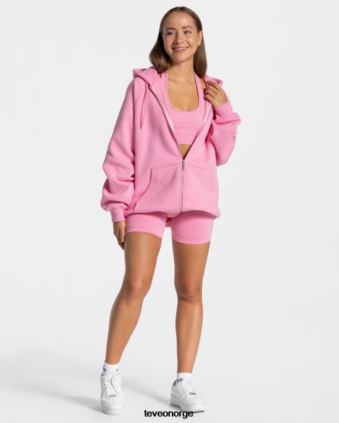 TEVEO klær 0H40JL29 rosa kvinner statement oversized jakke