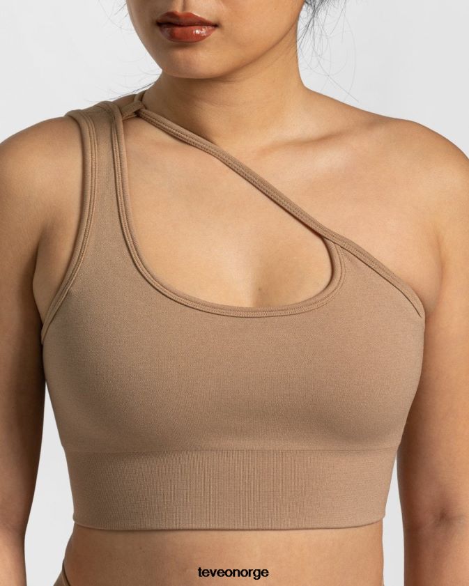 TEVEO klær 0H40JL379 beige kvinner frekk en skulder bh