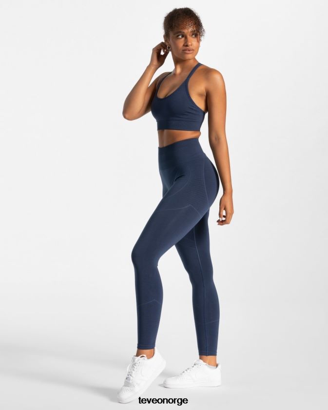 TEVEO klær 0H40JL131 mørke blå kvinner ekte leggings