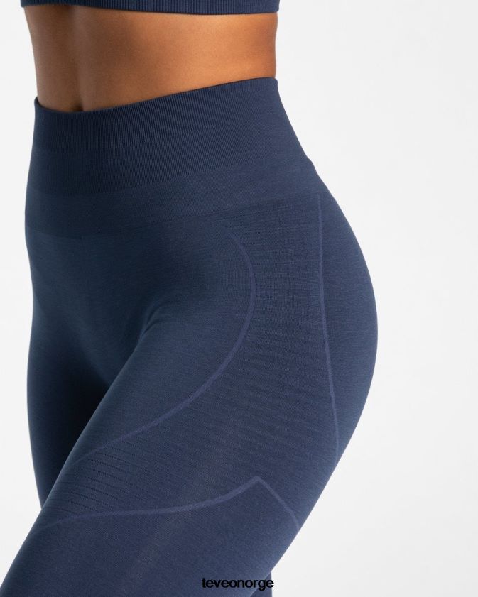 TEVEO klær 0H40JL131 mørke blå kvinner ekte leggings