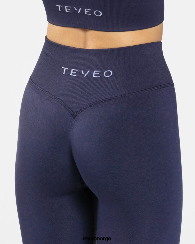 TEVEO klær 0H40JL146 mørke blå kvinner sensasjon leggings