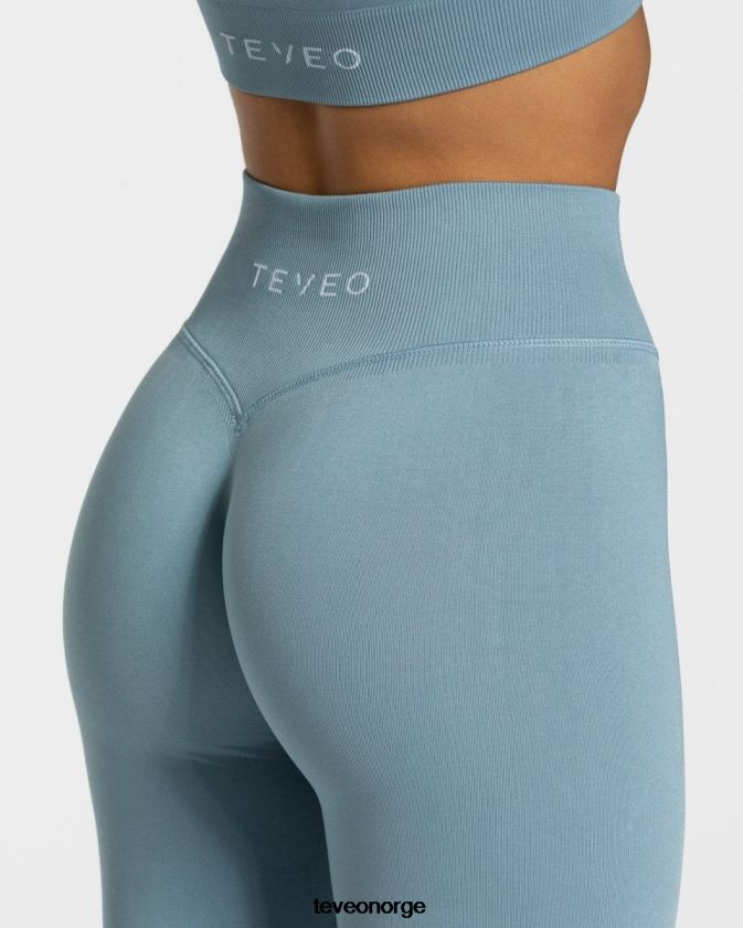 TEVEO klær 0H40JL150 stål blå kvinner sensasjon leggings