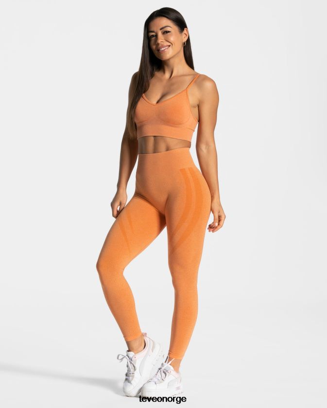 TEVEO klær 0H40JL159 oransje kvinner evolution v2 leggings