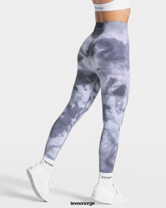 TEVEO klær 0H40JL57 storm- kvinner tie dye scrunch leggings