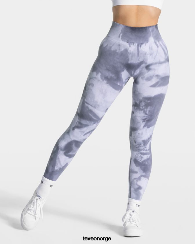 TEVEO klær 0H40JL57 storm- kvinner tie dye scrunch leggings