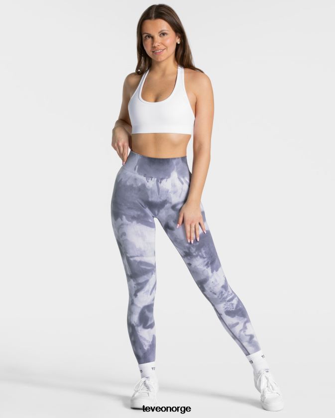 TEVEO klær 0H40JL57 storm- kvinner tie dye scrunch leggings
