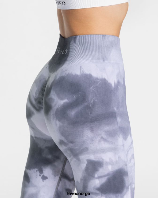 TEVEO klær 0H40JL57 storm- kvinner tie dye scrunch leggings