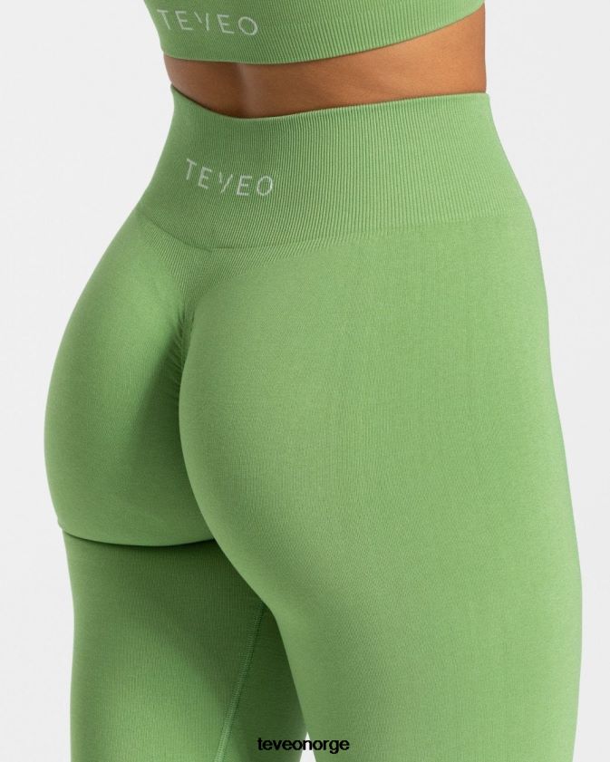 TEVEO klær 0H40JL92 oliven kvinner tidløse scrunch-leggings