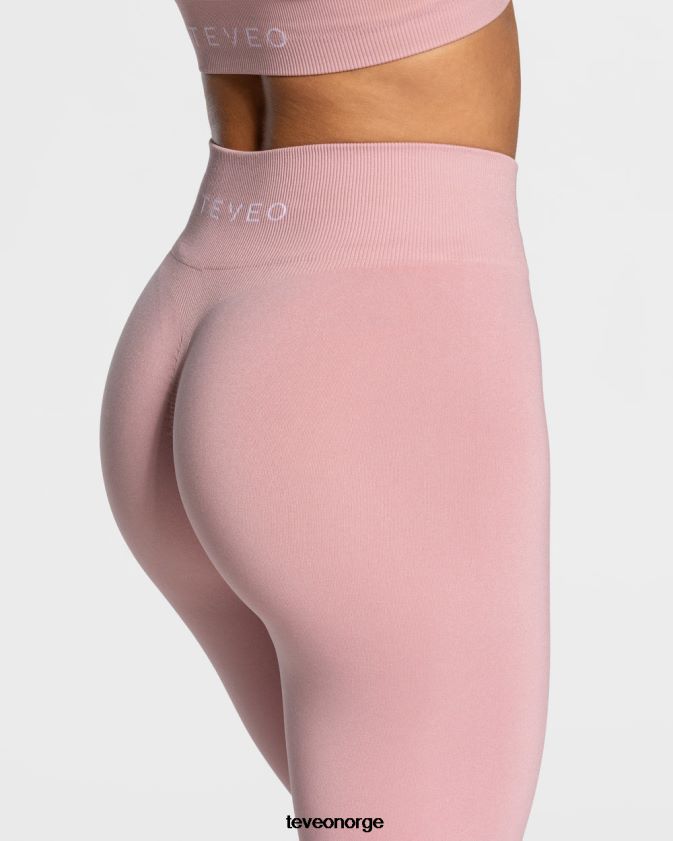 TEVEO klær 0H40JL94 rosa kvinner tidløse scrunch-leggings