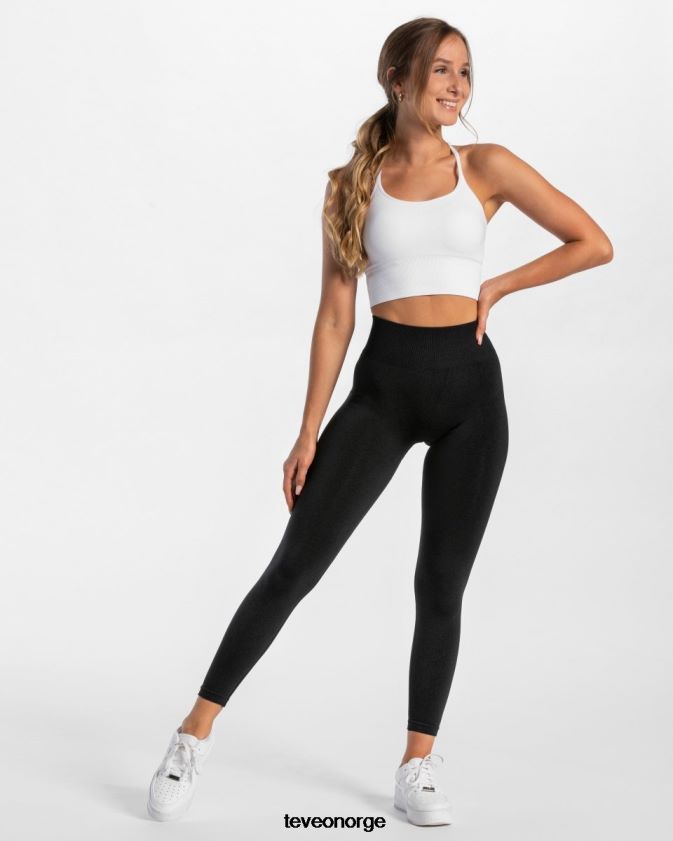 TEVEO klær 0H40JL96 svart kvinner tidløse scrunch-leggings
