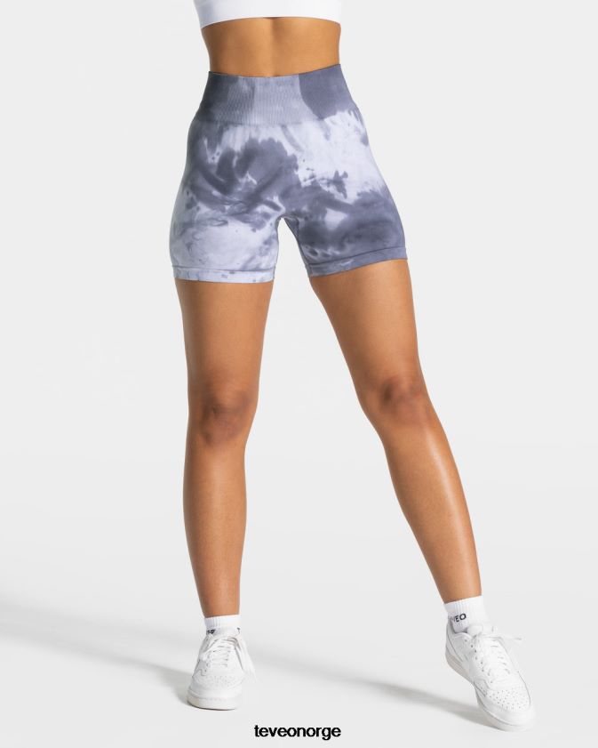 TEVEO klær 0H40JL184 storm- kvinner tie dye scrunch kort