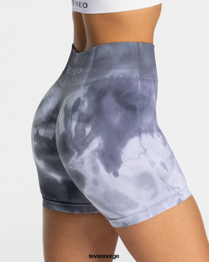 TEVEO klær 0H40JL184 storm- kvinner tie dye scrunch kort