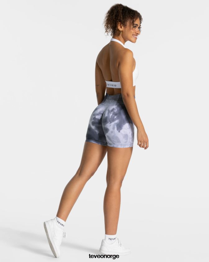 TEVEO klær 0H40JL184 storm- kvinner tie dye scrunch kort