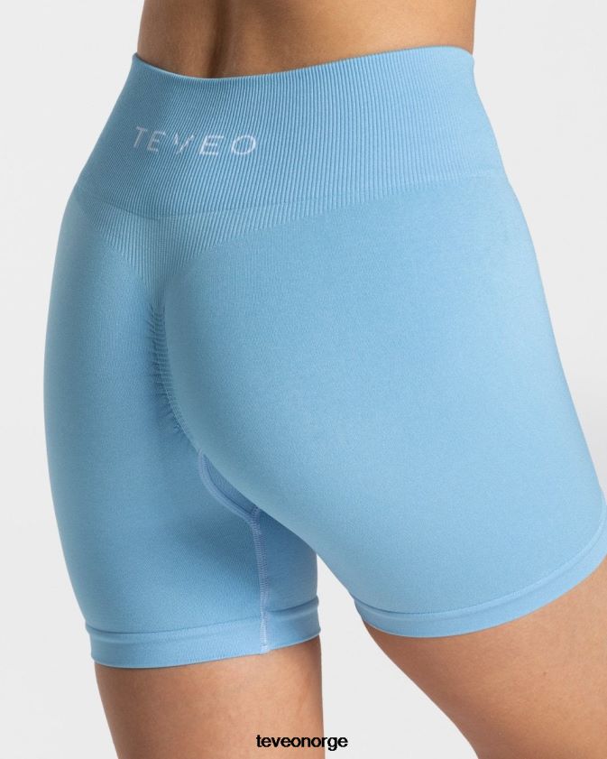 TEVEO klær 0H40JL213 baby blå kvinner tidløs scrunch short