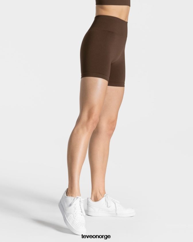 TEVEO klær 0H40JL214 mørkebrun kvinner tidløs scrunch short