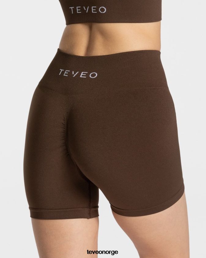 TEVEO klær 0H40JL214 mørkebrun kvinner tidløs scrunch short