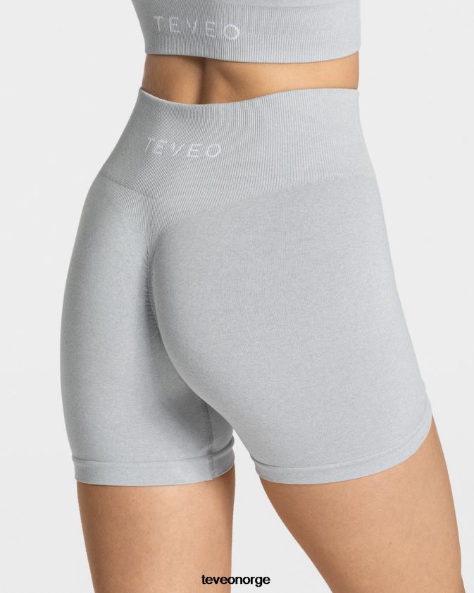 TEVEO klær 0H40JL217 lysegrå kvinner tidløs scrunch short