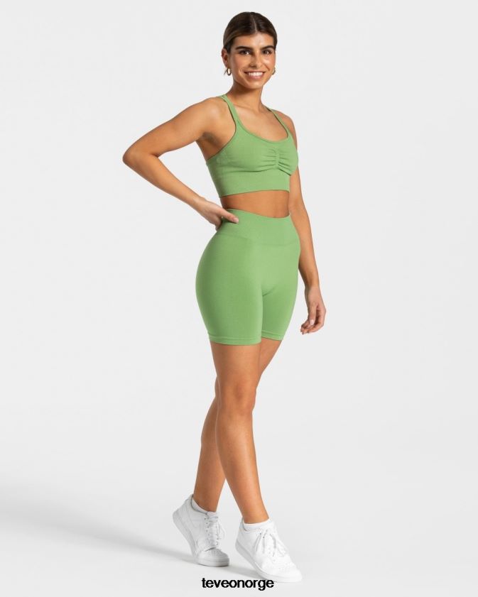 TEVEO klær 0H40JL219 oliven kvinner tidløs scrunch short