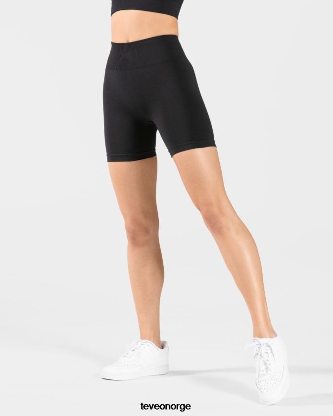 TEVEO klær 0H40JL223 svart kvinner tidløs scrunch short