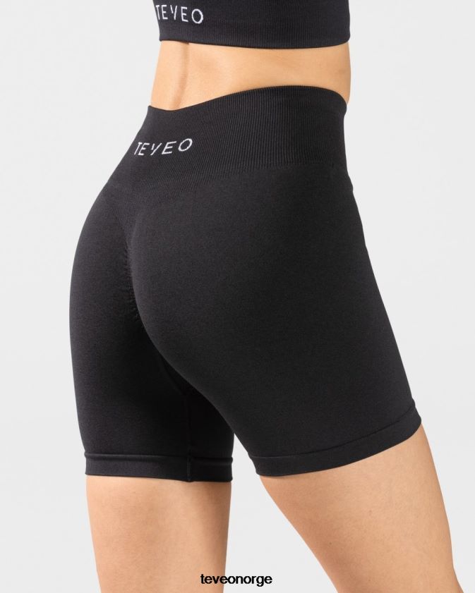 TEVEO klær 0H40JL223 svart kvinner tidløs scrunch short