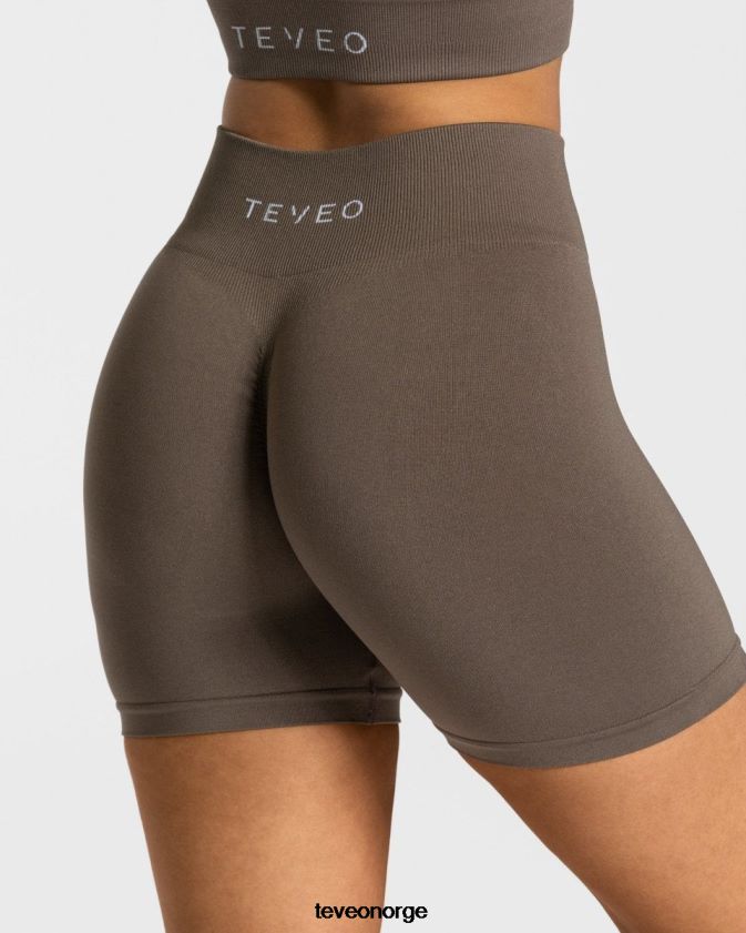 TEVEO klær 0H40JL226 taupe kvinner tidløs scrunch short