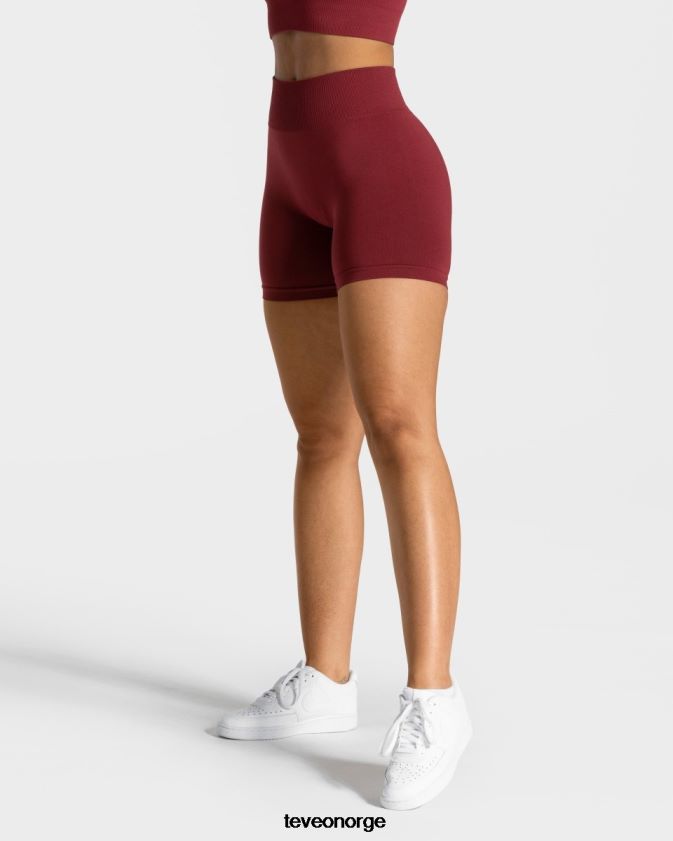 TEVEO klær 0H40JL228 vinrød kvinner tidløs scrunch short
