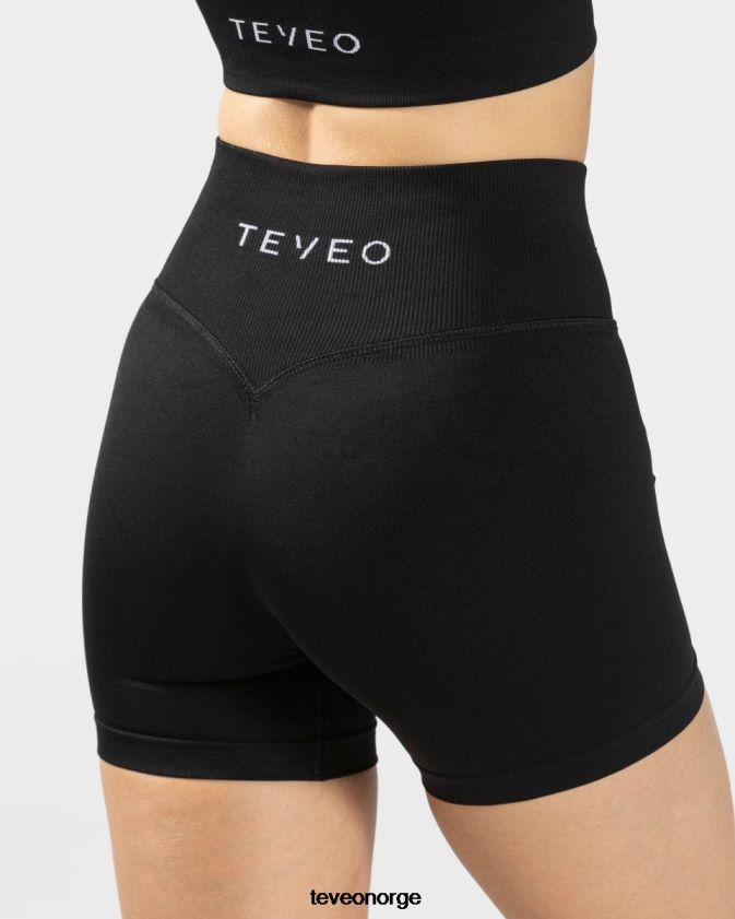 TEVEO klær 0H40JL259 svart kvinner sensasjon mini kort